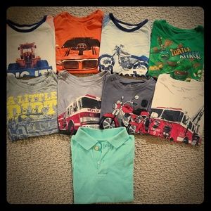 Lot/Bundle toddler Boy t-shirts size 5T